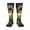 3 Black, variant on Xecao Colorful Viper Snake Print Compression Socks for Both Men And Women for Running, Travel, Flight, Nurse