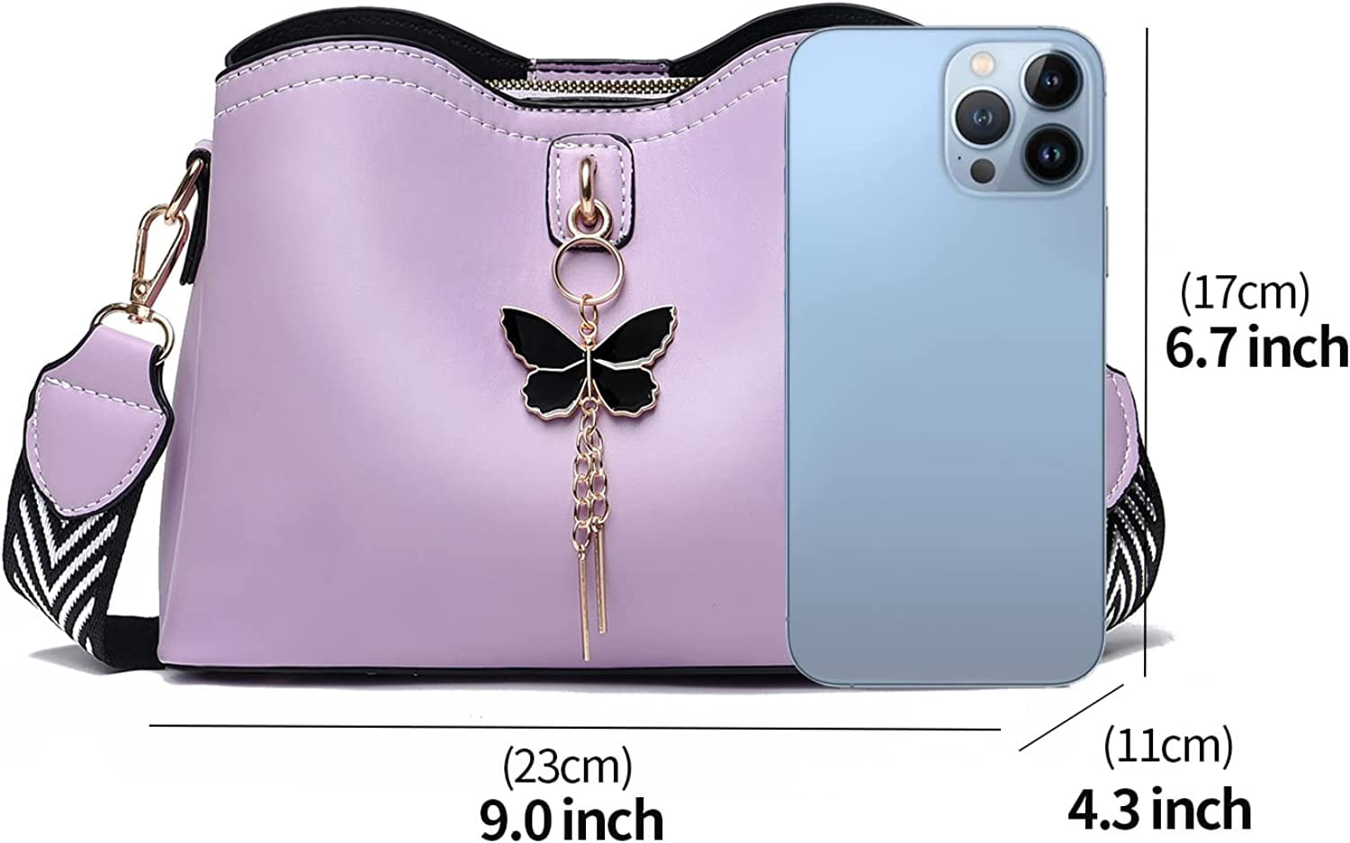 Small Crossbody Bags for Women Fashion Purses Lightweight Handbags Shoulder Bag