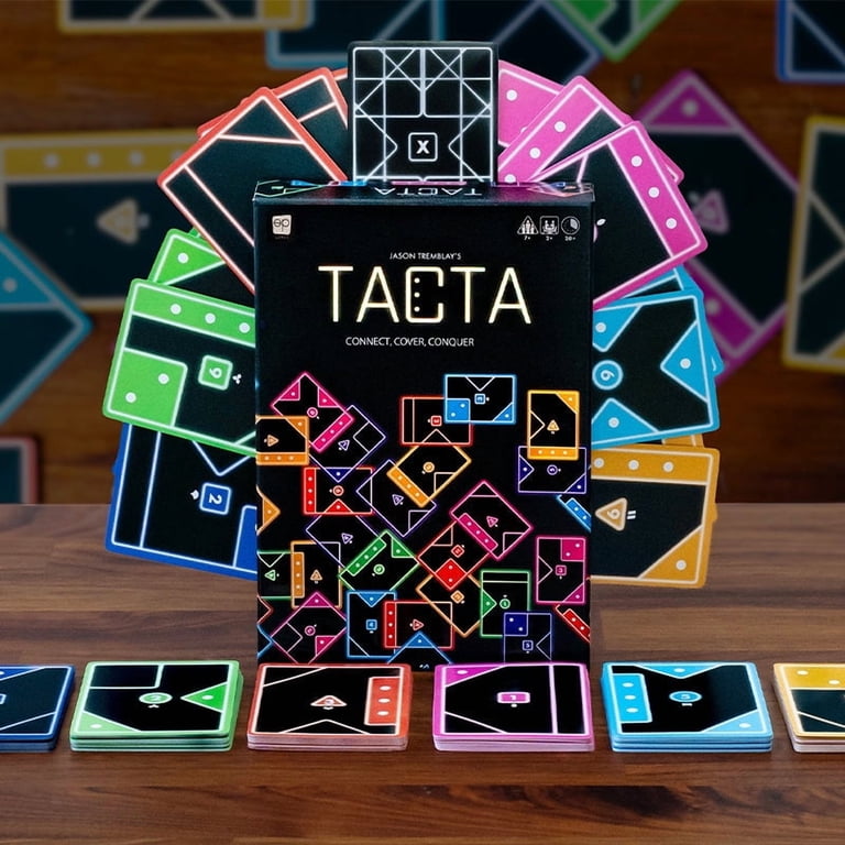 USAopoly TACTA Card Game Strategic Shapes Colors Board Game