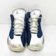 thumbnail image 3 of Ni - ke Ni - ke Boys Air Jordan 13 414575-404 White Basketball Shoes Sneakers Size 1Y, 3 of 5