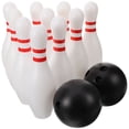 thumbnail image 3 of 1 Set Children Bowling Ball Set plastic Bowling Games Toy Smooth Bowling, 3 of 7