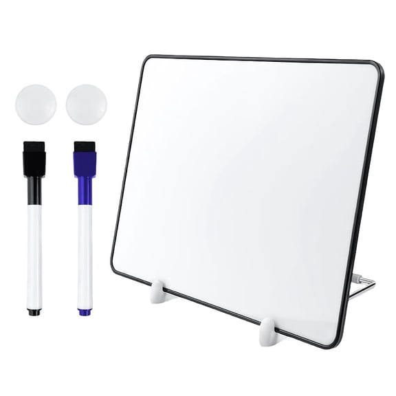 Deli White Board With Stand Can Be Used For Note-Taking, Teaching, Drawing And Office Work.