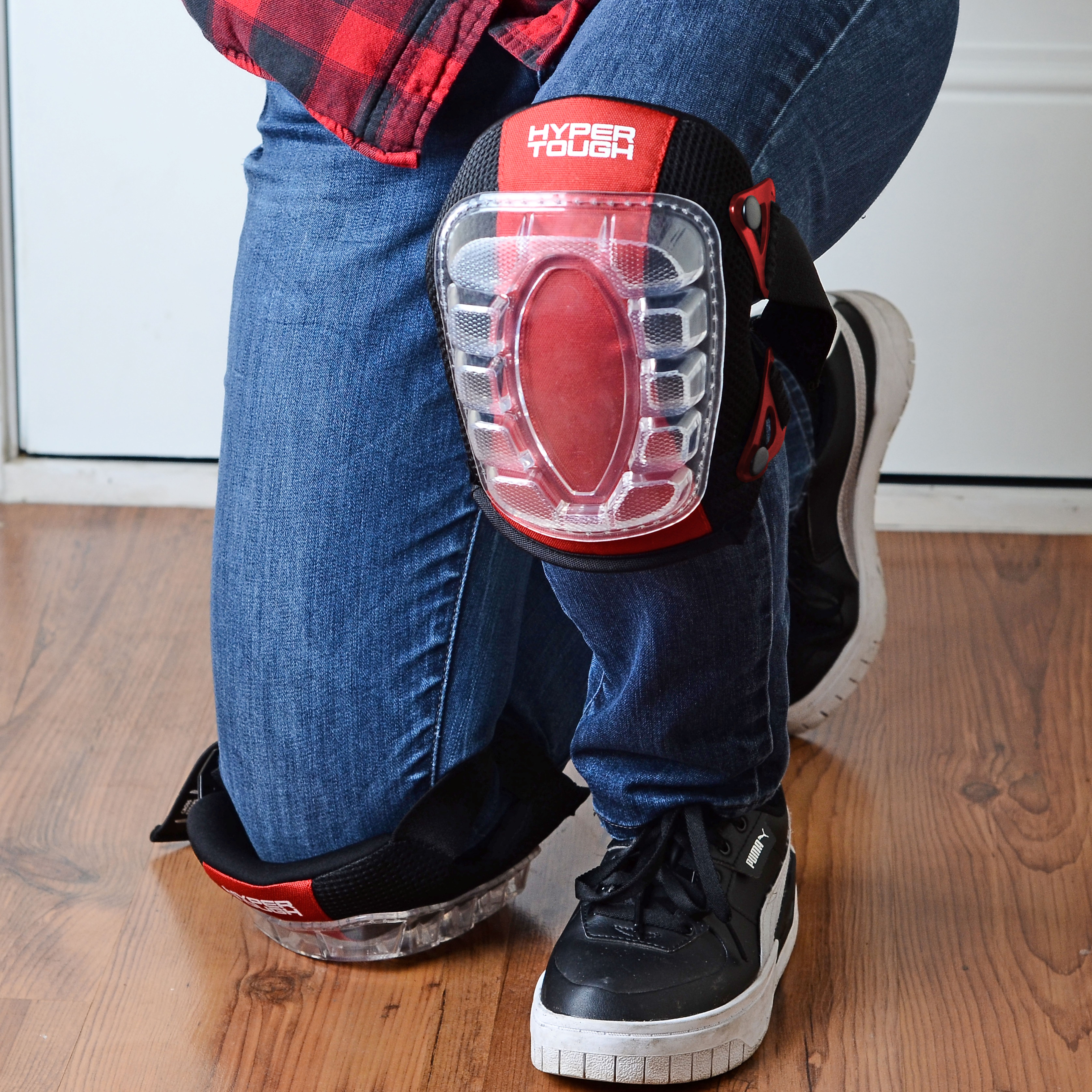 Hyper Tough Pressure Dispersing Foam Knee Pads, 2 Pack photo 7