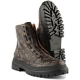 thumbnail image 5 of Guess Tesero Men's Zip Up 4G Logo Print Synthetic Ankle Boot In Brown Size 8.5, 5 of 6