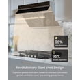 thumbnail image 2 of FOTILE 30" 1100CFM Under Cabinet|Wall Mount Range Hood in Black Tempered Glass, 2 of 9
