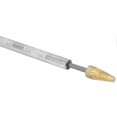 thumbnail image 1 of Edge Oil Pen Roller Multifunctional Stainless Steel Brass Wheel DIY Hand Made Leather Craft Tool(Cone shape Head ), 1 of 4