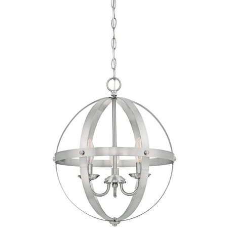 Wrought Iron Six Light Chandelier - Westinghouse 6341900 Stella Mira 3 Light 15-1/16
