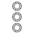 thumbnail image 2 of Youkk Alloy Crank set - Durable Precise Fit Smooth Operation - Guaranteed Compatibility Bicycles Crank 52T black 3Set, 2 of 6