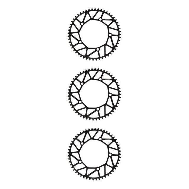 Maytalsory 1/2/3/5 Durable Crank set For Bicycles Guaranteed Compatibility And Improved Performance Alloy Bicycles Crank Bike Crank set 52T black 3PCS