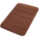 thumbnail image 1 of Alfombra de baño - Base antideslizante, suave vellón coral, muy absorbente (marrón, 50×80 cm), 1 of 5