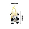 thumbnail image 2 of Linda Bolsa Escolar Linda Mascota Arco Oso Muñeca Llavero Linda Mochila Dulce Bicicleta Colgante Mochila Colgante Coche Decoración Y Selección de Regalos Lindos Accesorios Llavero, 2 of 7