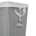 Mainstays Rectangular Polyester Laundry Hamper with Removable Liner