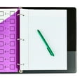 thumbnail image 5 of (2 pack) Pen+Gear 1" 3-Ring Standard Binder, Black, 5 of 7