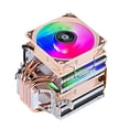 thumbnail image 5 of 4 Heat Pipe 9cm Twin Towers PC Cooler Air-cooled CPU Cooling Fan Suitable For Installing LGA775 115x 1200 1700 1366 i3 i5 i7 AMD, 5 of 6
