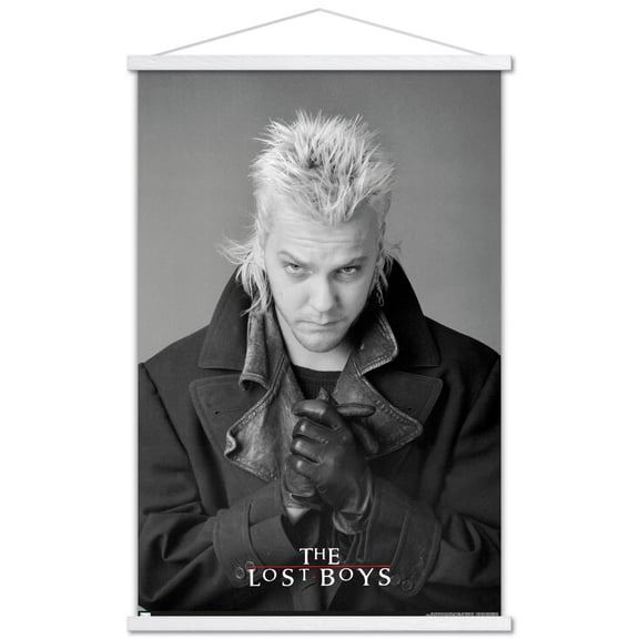 The Lost Boys - David Wall Poster with Wooden Magnetic Frame, 22.375" x 34"