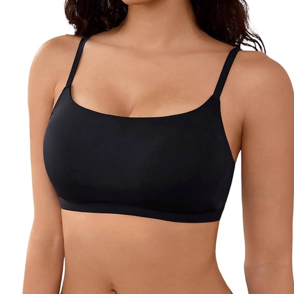 WAYUTE Womens Sports Bras Seamless Wireless Bralette Breathable Non Padded for Soft Support Comfort Everyday Running Workout