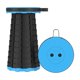 thumbnail image 1 of Taburete plegable portátil Sincero segunda generación azul para acampar carga máxima 397 lb, 1 of 5