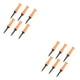 thumbnail image 3 of Paquete de 6 tees de golf de goma Toystoory reutilizables profesionales soporte estable accesorios de entrenamiento, 3 of 6