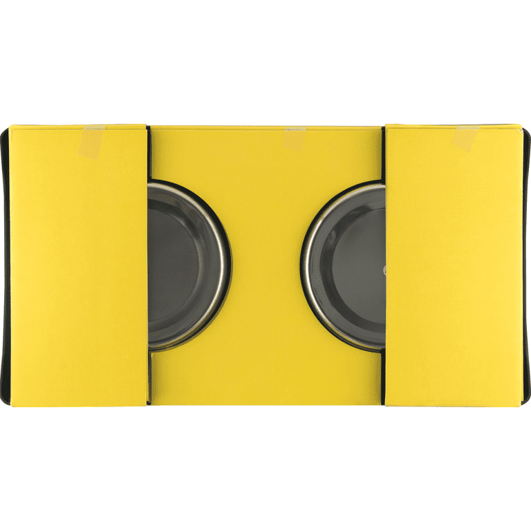 Pet Zone Designer Diner ADJUSTABLE Elevated Dog Bowls Adjusts To 3 Height Walmart