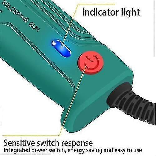 RAIN Soldering Gun Kit 60w Auto Solder Feed Hand-held Soldering Iron Welding Gun Tool Guanguan
