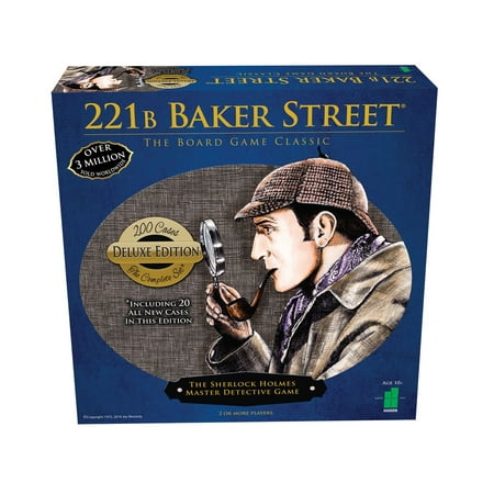 221b Baker Street Game - John N. Hansen Co. 221B Baker Street - The Master Detective Game - Deluxe Edition