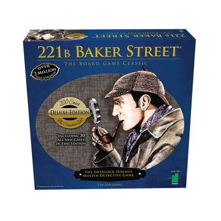 John N. Hansen Co. 221B Baker Street - The Master Detective Game - Deluxe (Best Detective Games Ipad)