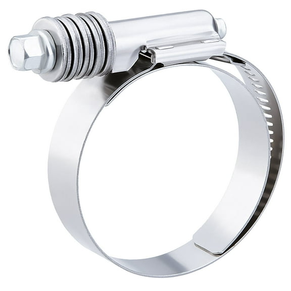 Breeze Constant-Torque SS Hose Clamp, Worm-Drive, SAE Size 10, 9/16" to 1-1/16" Dia, 9/16" Band Width (Pack of 10)