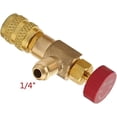 thumbnail image 2 of 2pcs Adapter Liquid Safety Valve,R410A R22,Refrigerant Control Valve,Air Conditioning Cooling Valve, 2 of 5