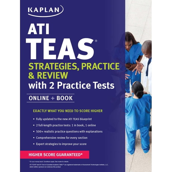 Kaplan Test Prep: ATI TEAS Strategies, Practice & Review with 2 Practice Tests : Online   Book (Paperback)