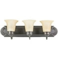 thumbnail image 2 of SUNLITE B324DB/TS 60w 3 light 24 inch tea stain wall sconce a19 fixture, 2 of 2