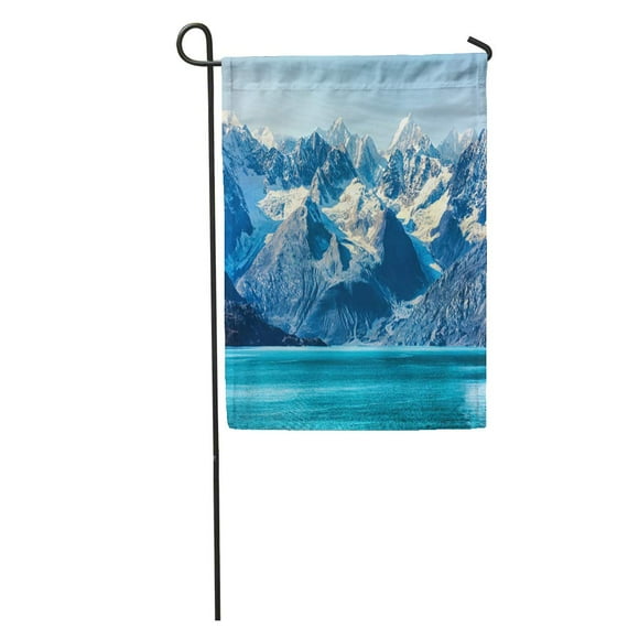 POGLIP Glacier Bay Cruise Alaska Nature Landscape National Park in USA Garden Flag Decorative Flag House Banner 28x40 inch