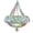 E, variant on Fall Decor, Home Decor - Dienrx Neon Color Film Chandelier Pendant Light Shade, Rainbow Ceiling Lamp Cover for Living Room Bedroom Dorm Wedding Party Home Decor, 1X Neon Film Pendant