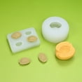 thumbnail image 3 of Silicone Mold for Crafting 3D Apricot Shape Fondant Cake Chocolate Baking Mould, 3 of 9