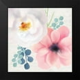 thumbnail image 2 of Kimberly, Allen 20x20 Black Modern Framed Museum Art Print Titled - Spring Floral 2, 2 of 5