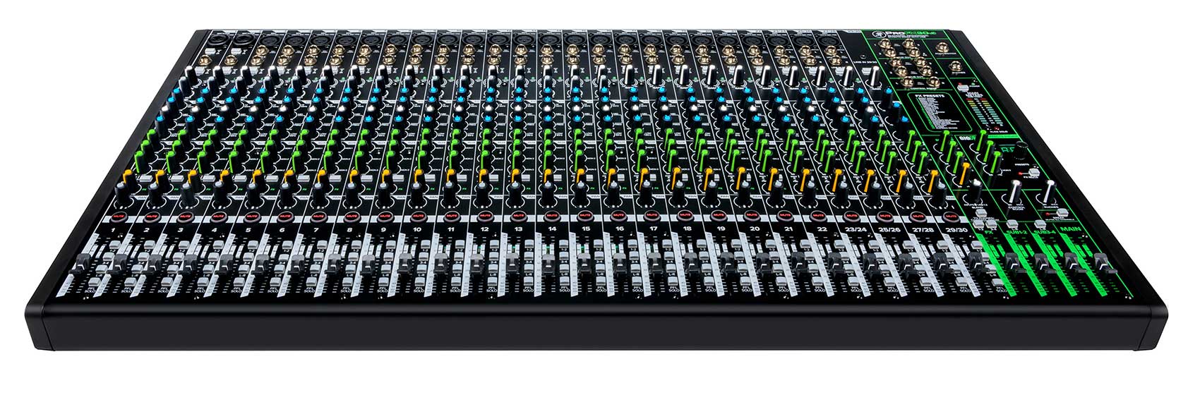 Mackie ProFX30v3 30-Channel 4-Bus Effects Mixer ProFX30 v3+AT2020+AT2021 Mics - image 4 of 13