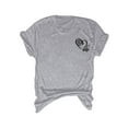 thumbnail image 2 of WNEGSTG Shirts for Women Raising My Husband Is Exhausting T Shirt Funny Wife Gift Shirt Grey, 2 of 4