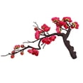 thumbnail image 2 of Plum Blossom Simulation Bouquet Plastic Artificial Flowers Indoor Decoration, 2 of 9