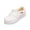 White, variant on Women's Suede Fleece Lined Slip On Shoes, Warm Winter House Shoes, Memory Foam Orthopedic Mules, Non Slip Indoor Outdoor Slippers