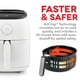 thumbnail image 5 of Dash Tasti-Crisp freidora de aire eléctrica + horno con control de temperatura, cesta para freír antiadherente, guía de recetas + función de apagado automático, 1000 vatios, 2,6 cuartos, 5 of 5