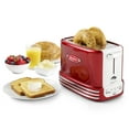 Nostalgia NRTOS2RR Retro 2Slice Bagel Toaster, Red