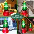 thumbnail image 4 of Gymax Gonflables de Noël 8 Pieds de Haut avec Éclairage LED Rotatif, 4 of 10