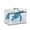 Turtle Pattern, variant on HELLHERO Sewing Machine Storage Cover and Carry Handle Dolphin Pattern Foldable Zipper Pockets Gifts for Housewife
