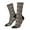 2 Black-2, variant on Animal Paw Print Adult Socks for Men & Women,Calf Socks, Ankle Socks,Boots Socks,Breathable Casual Sock,Unisex Crew Socks