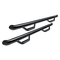 Smittybilt SMBJ0764 2 in. 4 Step Main Tube Nerf Step for 2007-2016 Jeep Wrangler 4DR, Textured Black