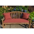 thumbnail image 2 of Casual Cushion Solid Sunbrella® Fabric 1-Piece Outdoor Throw Pillow, 15"W x 15"L, Canvas Henna, 2 of 4