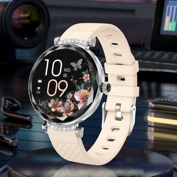 Pompotops Smart Watch,Smart Watch For Men Women Answer/Make Calls, Smartwatch For Sports,Kids Smart Watches For Girls,Ms. Nx7 Pro Smartwatch Bluetooth Call HD Screen Custom Dial Meter Watch