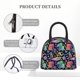 thumbnail image 4 of Easygdp Colorful Animals Bolsa de Almuerzo Insulada Grande, Forro de Aluminio, Diseño Espacioso, a Prueba de Fugas, Ideal para Trabajo, Picnics, Viajes y Actividades al Aire Libre, 4 of 6