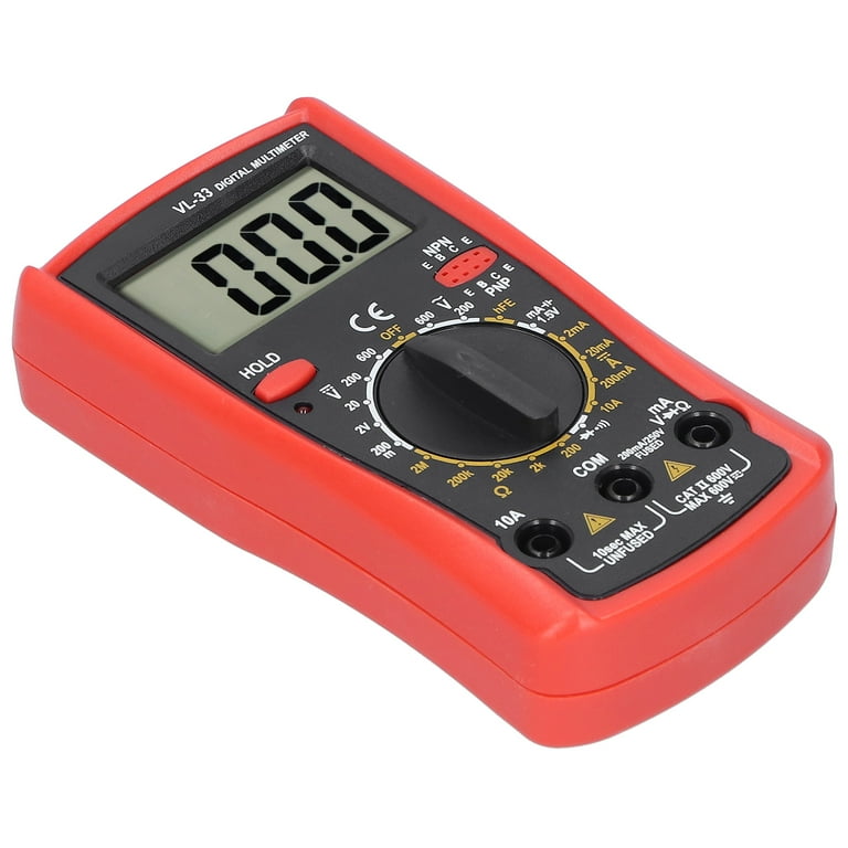 Multi Testers, Electronic Digital LCD Digital Multimeter, For Laboratories  Families Enthusiasts Factories