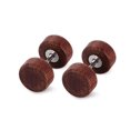 thumbnail image 4 of Pendientes de madera Sunnimix de acero inoxidable con joya para hombre marrón, 4 of 7