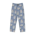 thumbnail image 4 of Xecao Cute Fat Cat Men's Straight Lounge Pajama Pants: The Ultimate in Comfortable Sleepwear, 4 of 9
